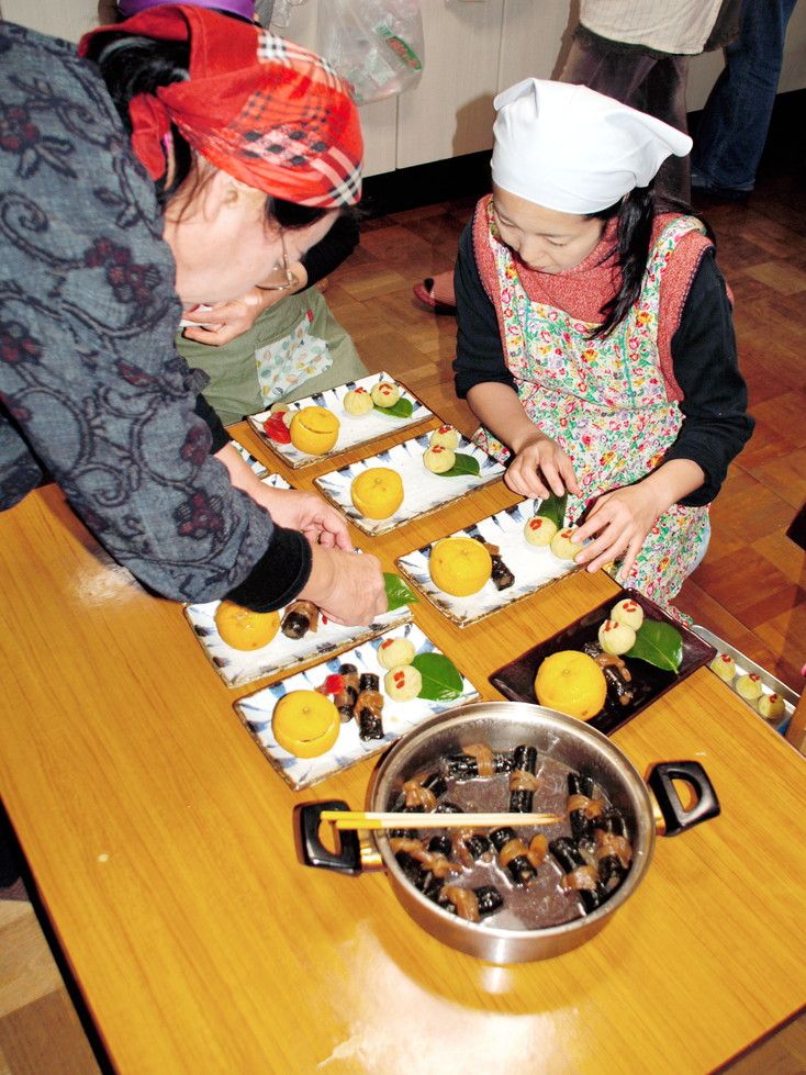 おせち料理作り