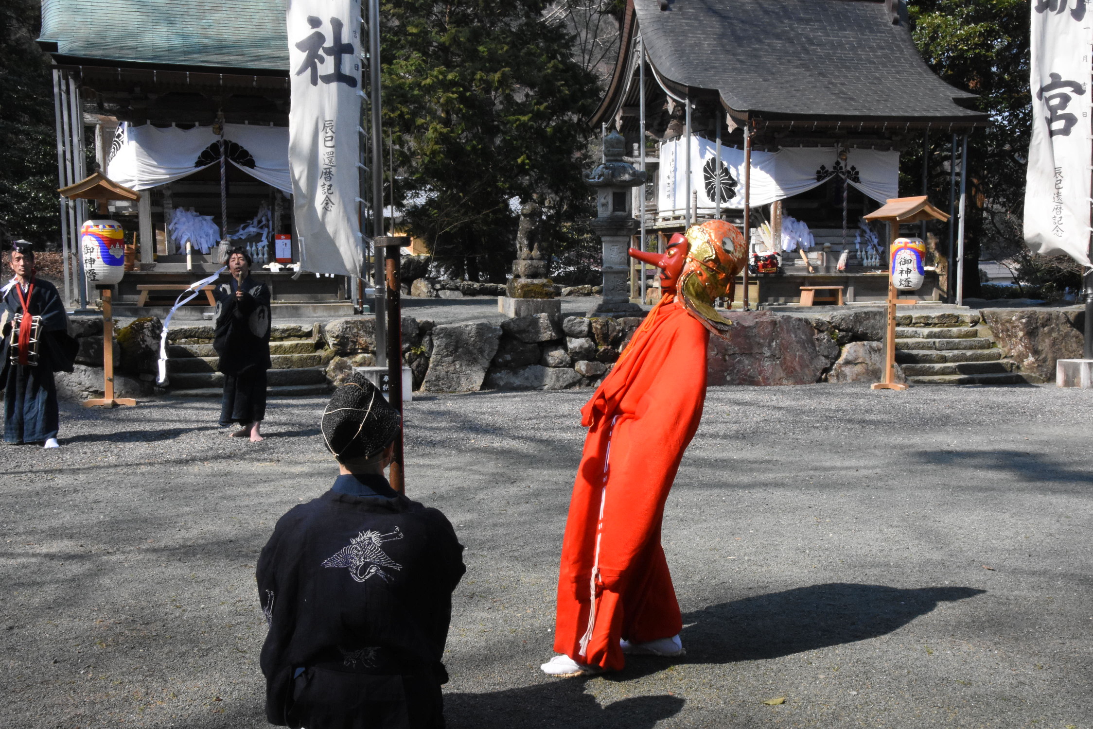 国津神社の神事